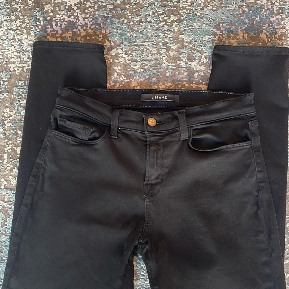 J Brand Black Skinny Jean Size 28 - Picture 4 of 12